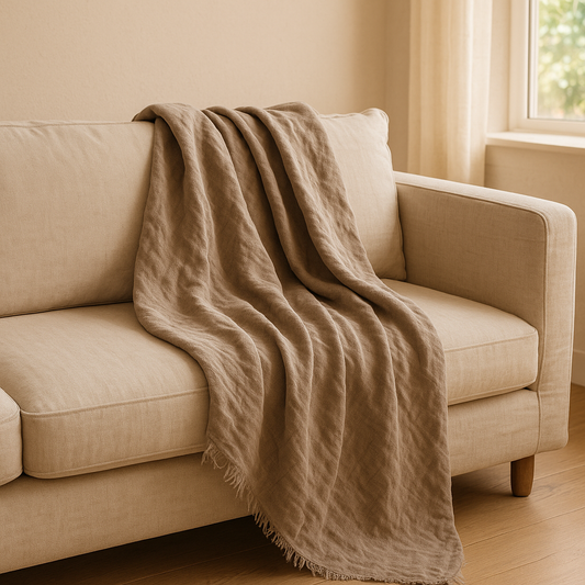 Everglades Linen Throw Blanket
